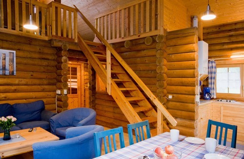Hechthausen Apartment | Type E7 log cabin - Ferienpark Geesthof