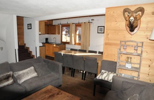 Les Brevieres Ski Chalet | Typical chalet, combining the charm of wood and stone, overlooking the Isère river