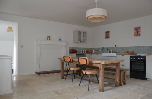 Plevenon House | Typical house, sleeps 9, 5 km from sandy beaches, enclosed garden, barbecue