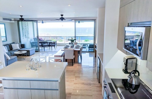 Santa Maria Huatulco Condo | Ultimate ocean views! Beautiful condo with private beach access, pools, gym