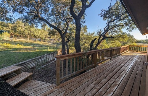 Dripping Springs Cabin | Ultimate star gazing on a large ranch minutes to Pedernales Falls State Park.