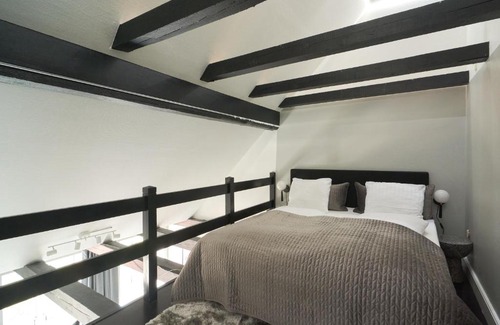 Indre By Apartment | Unique 2 Bedroom Duplex w Exposed Beams in CPH City