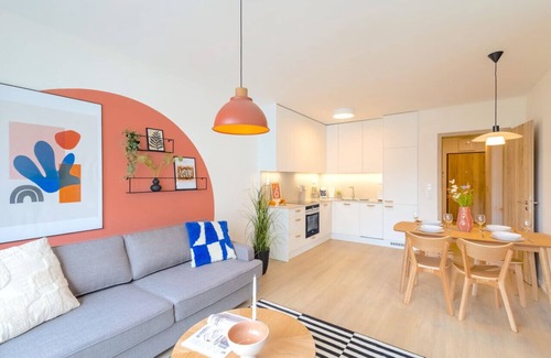 Holesovice Apartment | Unique apartment Balcony Free Parking Yoga