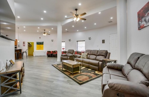 Kokomo House | Unique Country Getaway in Angie with Covered Patio!