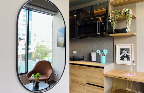 Calle 100 Apartment | Unique Loft/piscina/auto Check In/parque 93