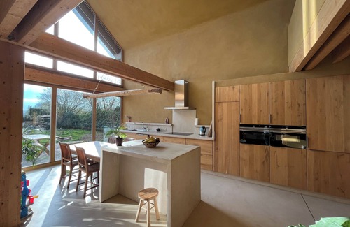 Meldert House | Unique straw bale house on the Kravaal forest - peace and nature near Brussels