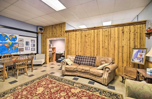 Wilcoe Apartment | Unique Suite in Refurbished WV Schoolhouse!