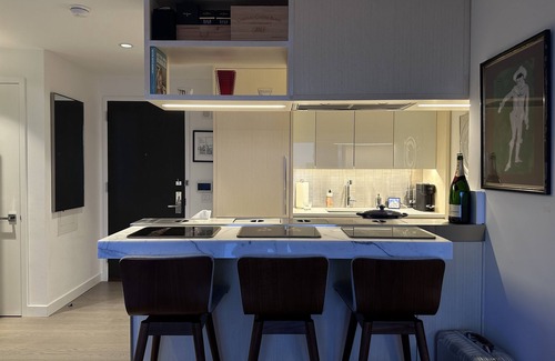 Hiler Condo | Unrivaled High-Rise Apartment Rental in NYC - Almost 80 Floors Up!