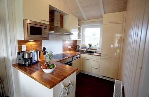 Schashagen House | Unser 5 Wellnesshaus Austernperle hat 75 m² und Bietet Platz für bis zu 4 Pers