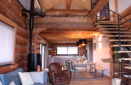Montcuq-en-Quercy-Blanc House | Unusual wooden cottage with NORDIC BATH = nature and disconnection