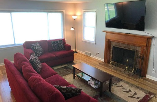 South Bend House | Updated 4-Bedroom Craftsman Home Close To ND!