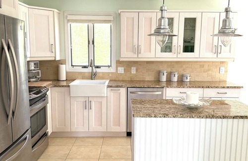 Shelter Harbor House | Upscale Family Beach Retreat, walk to pond/swimming area, short drive to beach