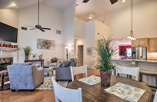 Aiken House | Upscale Home with Poker Room Less Than 1 Mi to Golf!