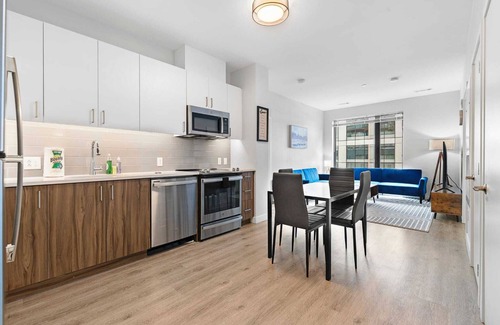 Assembly Square Apartment | Urban 2BR/2BA Condo in Assembly Row stylish Décor