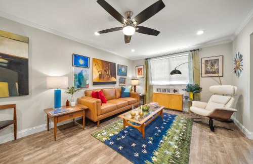 Downtown Atlanta Apartment | Urban-eclectic Downtown Condo W Parking, Sleeps 4