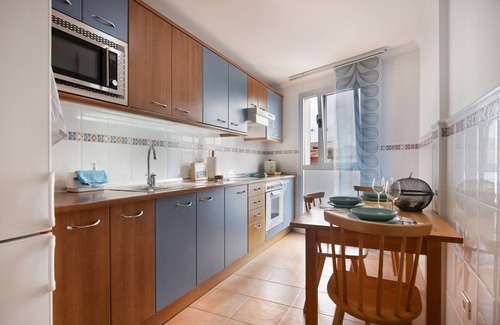 Sardina Apartment | Vacation Apartment 'Ap Jarea Playa Sardina' with Shared Pool, Balcony and Wi-Fi