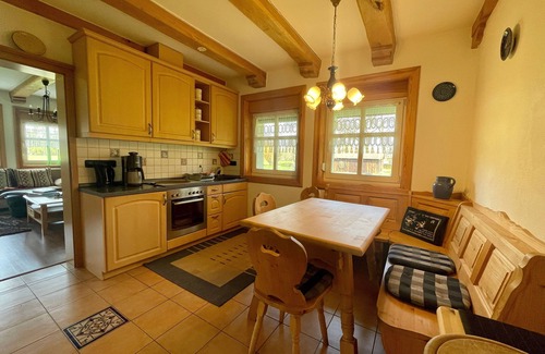 Kolonie Apartment | Vacation apartment Libelle - Thatched plank house Zum Heuschober