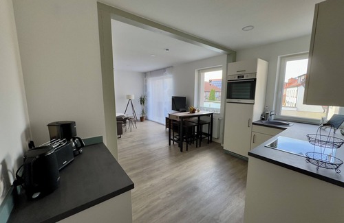 Barby Apartment | Vacation apartment above the Stadtcafé Barby