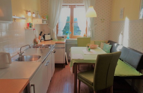 Inzell Apartment | Vacation apartment Gebirgsbach, 4 pers., 1 bedroom, 1 bed-sitting room, balcony, 66 sqm