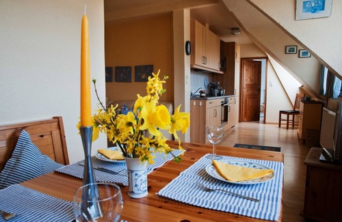 Stenderup Apartment | Vacation apartment Hofblick - Ferienhof Börsby - Holiday apartment Hofblick