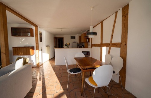 Insel Apartment | Vacation apartment Idylle am See - Idyllic on the island with balcony directly on the lake