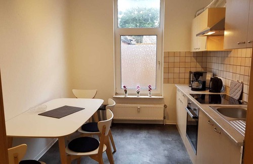 Rysum Apartment | Vacation apartment in Rysum/Krummhörn, quiet location, 74m², 4 pers., terrace