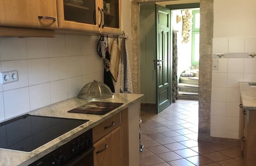 Niederloßnitz Condo | Vacation apartment in a beautiful villa on the Saxon. Wine route