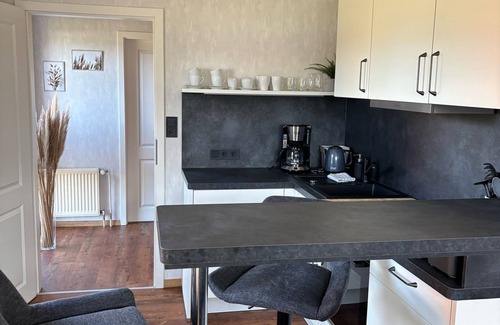 Osteel Apartment | Vacation apartment with outdoor area, East Frisian coast, rural location