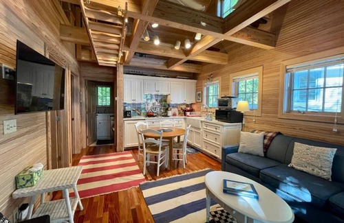 Forest Beach Apartment | Vacation at "The Boat House", Private Beach, Near Harbor Springs