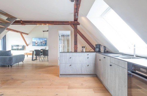 Hattstedtermarsch Apartment | Vacation home Arlau Schleuse in the Hattstedtermarsch for up to 4 people