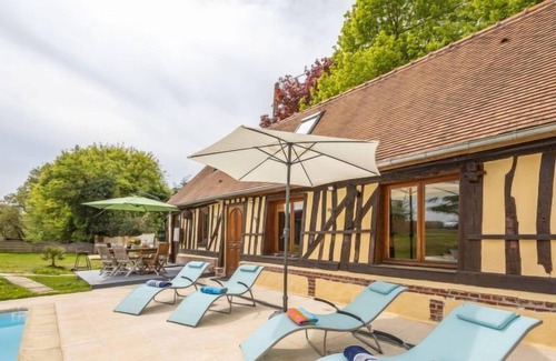 Manerbe House | Vacation home La Petite Normande in La Roque-Baignard - 6 persons, 3 bedrooms