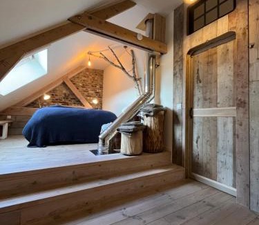 Dranouter House | Vakantiewoning op Natuurterrein t Heuvelhof met optioneel hottub en sauna