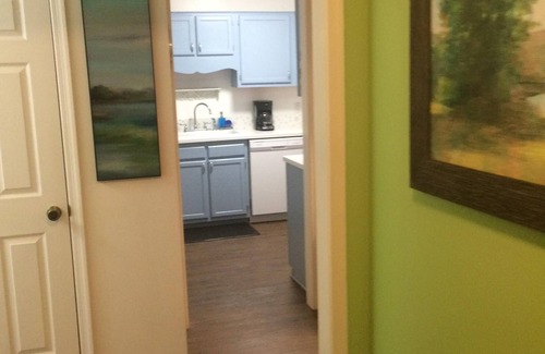 Greensboro Condo | VERY QUIET, 2 bedroom/2 bath, 1st floor condo next to a beautiful park!