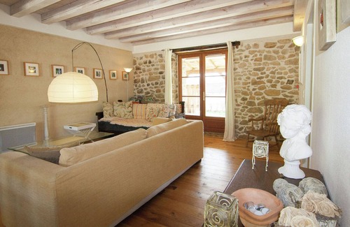 Roussines Cottage | Very spacious and beautifully furnished home on a property with a heated pool.