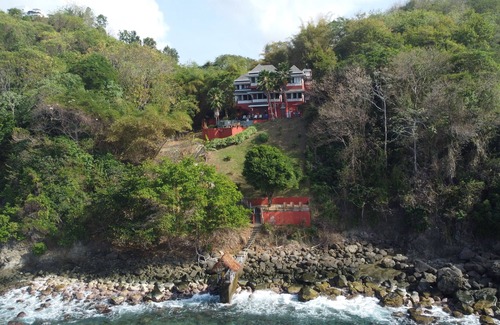Plymouth Villa | Villa Soleil - Private Jetty, Overlooking the Caribbean Sea
