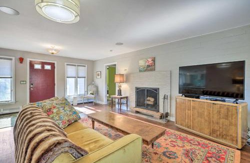 Milford House | Vibrant Milford Home with Boat Dock and Patio!