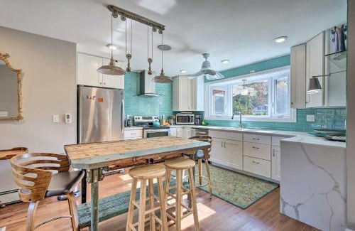 Milford House | Vibrant Milford Home with Boat Dock and Patio!
