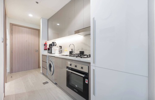 Nad Al Sheba Apartment | Vibrant Studio at Azizi Riviera in Maydan One, Near Burj Khalifa