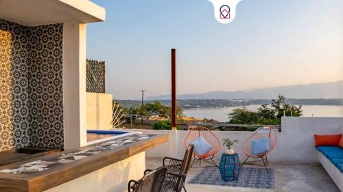 Tequesquitengo House | Vida Casa Kuxtal Rooftop con vista al Lago