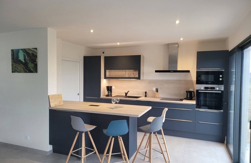 Plouneour-Brignogan-Plages Villa | Villa L ESTRAN new sea view 10P 400 m from the sea in PLOUNEOUR BRIGNOGAN PLAGES