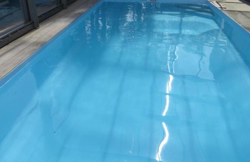 Anglet House | villa 12 pers climatisée, piscine chauffée couverte ou non,2km mer, golf, jardin