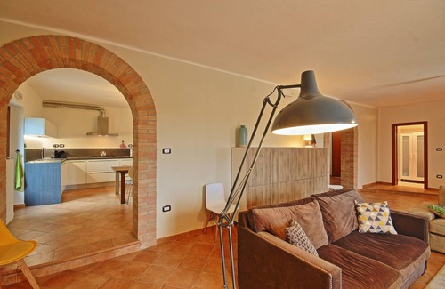 Cossignano Villa | Villa Calanchi with pool, air conditioning and wonderful panorama, 20 minutes from the Adriatic Sea