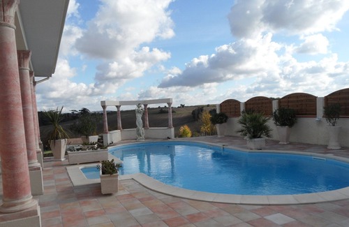 Calignac Villa | Villa Carthage confort & vue piscine XL/Downhill stylish Villa view & XL pool