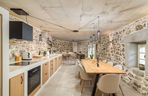 Opatija Villa | Villa Castello di Papa – Luxury, Tradition, and Breathtaking Views in One - private pool, sauna, bocce court