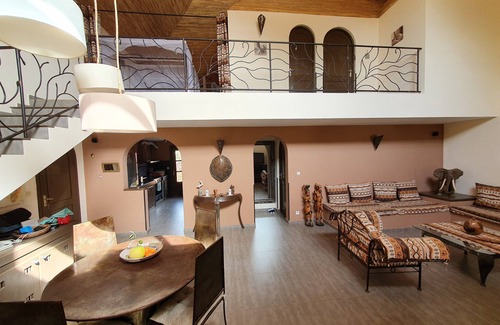 Nianing Villa | VILLA CHEZ BIBI - 8 people with swimming pool, pool bar, , pontoon, garden, wifi