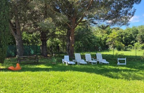 Palau-del-Vidre Villa | Villa climatisée avec grand jardin, animaux admis - FR-1-776-138