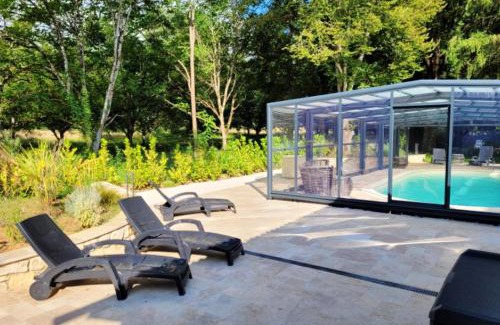 Carlux Villa | Villa confortable à Carlux avec piscine privée et jardin