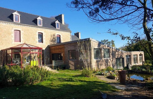 Langoat Villa | Villa de 11 chambres avec piscine interieure jacuzzi et jardin clos a Langoat a 6 km de la plage