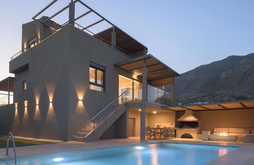 Agios Vasileios Villa | Villa Despina 1 Plakias Private Villa, Private Swimming Pool Garden,Amazing View