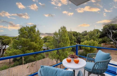 Kato Sounion Villa | Villa Elisa 6ppl Poseidon Temple View Sounio